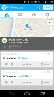 WiFi Map android App screenshot 8